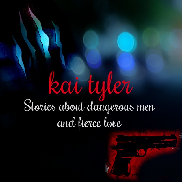 Blurred night street in blue color